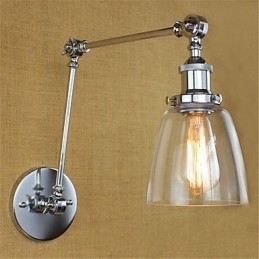 Rustikale Lodge Country Retro Galvanisierte Funktion für einstellbare Höhe und Winkel Arm Augenschutz