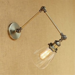 Rustikale Lodge Country Retro Galvanisierte Funktion für einstellbare Höhe und Winkel Arm Augenschutz