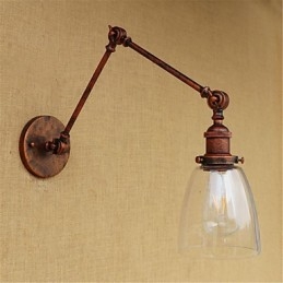 Rustikale Lodge Country Retro Galvanisierte Funktion für einstellbare Höhe und Winkel Arm Augenschutz