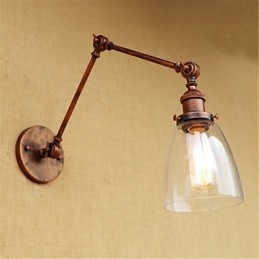 Rustikale Lodge Country Retro Galvanisierte Funktion für einstellbare Höhe und Winkel Arm Augenschutz