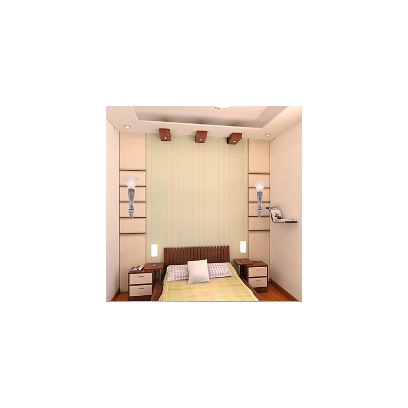 Modernes zeitgenössisches traditionelles klassisches rustikales Lodge-Malerei-Feature für Crystal Mini Style Ambient