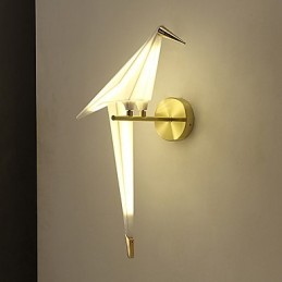 Moderne zeitgenössische Neuheit Vintage galvanisierte Funktion für Mini-Stil Ambient Light Wandleuchten