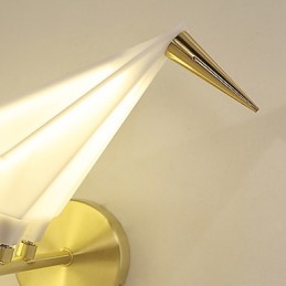 Moderne zeitgenössische Neuheit Vintage galvanisierte Funktion für Mini-Stil Ambient Light Wandleuchten