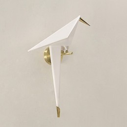 Moderne zeitgenössische Neuheit Vintage galvanisierte Funktion für Mini-Stil Ambient Light Wandleuchten