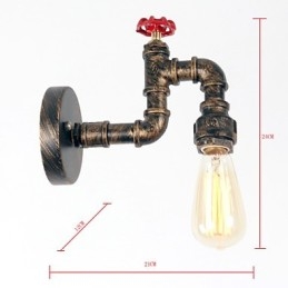 Moderne zeitgenössische rustikale Lodge Country Retro Malerei Feature für Mini-Stil Downlight Wandleuchten Wandleuchte