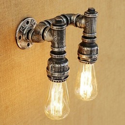 Country Retro Malerei Funktion für Swing Arm Umgebungslicht Wandleuchten Wandleuchte