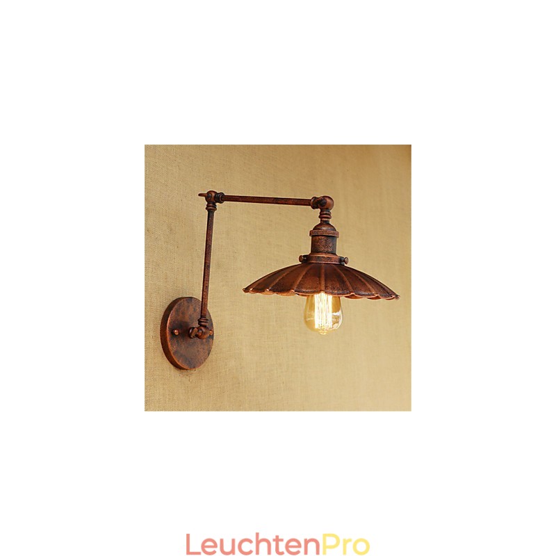 Rustikale Lodge Country Retro Malerei Funktion für Mini-Stil Swing Arm Ambient Light Swing