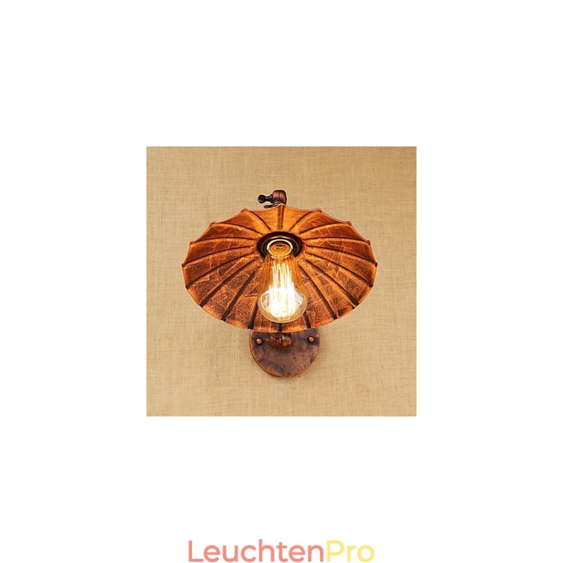 Rustikale Lodge Country Retro Malerei Funktion für Mini-Stil Swing Arm Ambient Light Swing