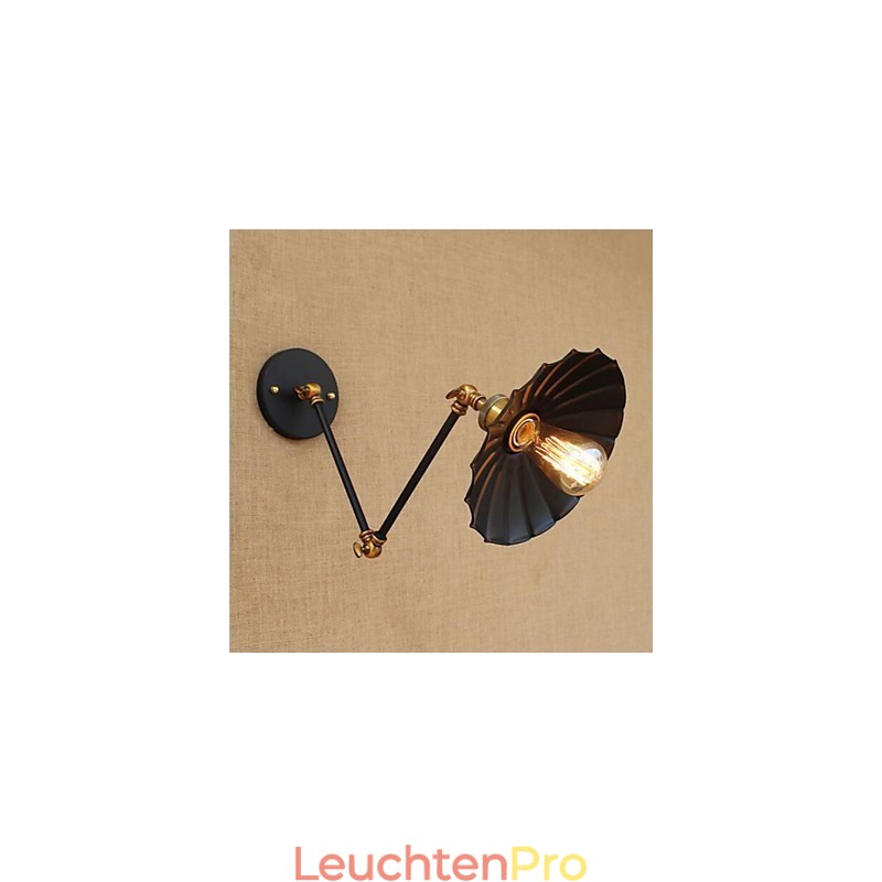 Rustikale Lodge Country Retro Malerei Funktion für Mini-Stil Swing Arm Ambient Light Swing