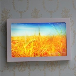 Integrierte moderne zeitgenössische moderne zeitgenössische Malerei-Funktion für Ambient Light Wandleuchten