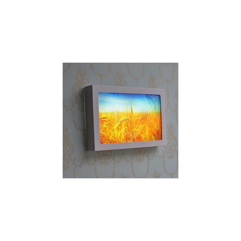 Integrierte moderne zeitgenössische moderne zeitgenössische Malerei-Funktion für Ambient Light Wandleuchten