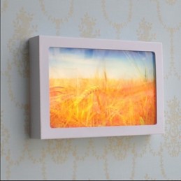 Integrierte moderne zeitgenössische moderne zeitgenössische Malerei-Funktion für Ambient Light Wandleuchten