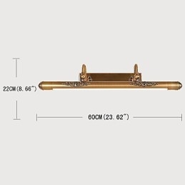 Spiegellampe Modern Zeitgenössisch Traditionell Klassisch Rustikal Lodge Vintage Antik Messing Funktion für
