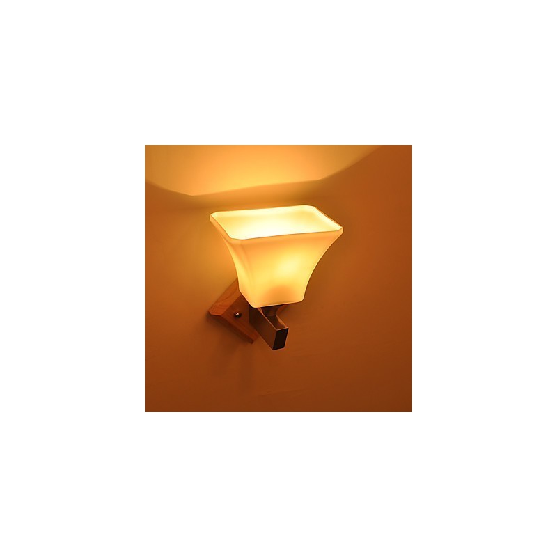 Modernes zeitgenössisches Landhaus-Malerei-Feature für Uplight-Wandleuchten