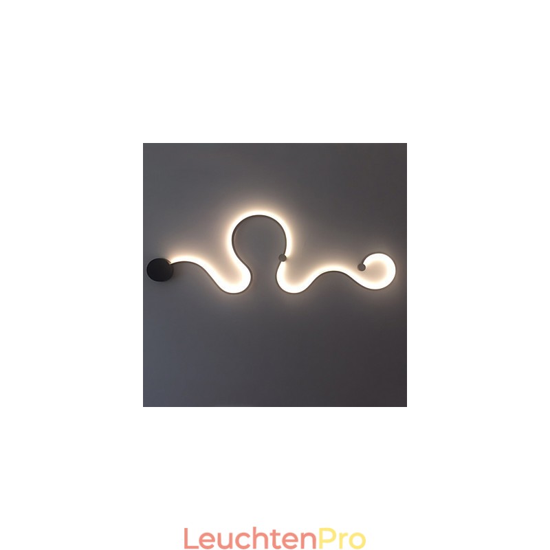 Wandleuchten Moderne zeitgenössische Malerei Feature Aluminium Wandleuchte für Schlafzimmer Treppe Wohnzimmer Lampe