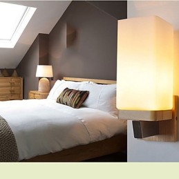 Modernes zeitgenössisches Feature für Uplight-Wandleuchten Wandleuchte