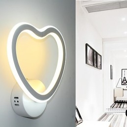 Moderne minimalistische Wandlampe Wohnzimmer Hintergrundwand Schlafzimmer Nachttischlampen Flur Kreative Wandlampe Modische Aluminiumlampe