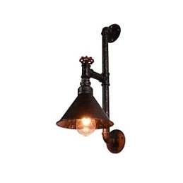 Wandleuchte Wandleuchter Wand Eisen Wandlampe Retro Vintage Moderne Gehobene Bar West Restaurant Coffee Shop