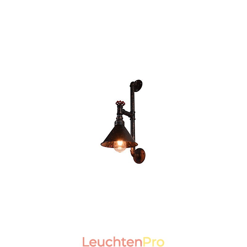 Wandleuchte Wandleuchter Wand Eisen Wandlampe Retro Vintage Moderne Gehobene Bar West Restaurant Coffee Shop