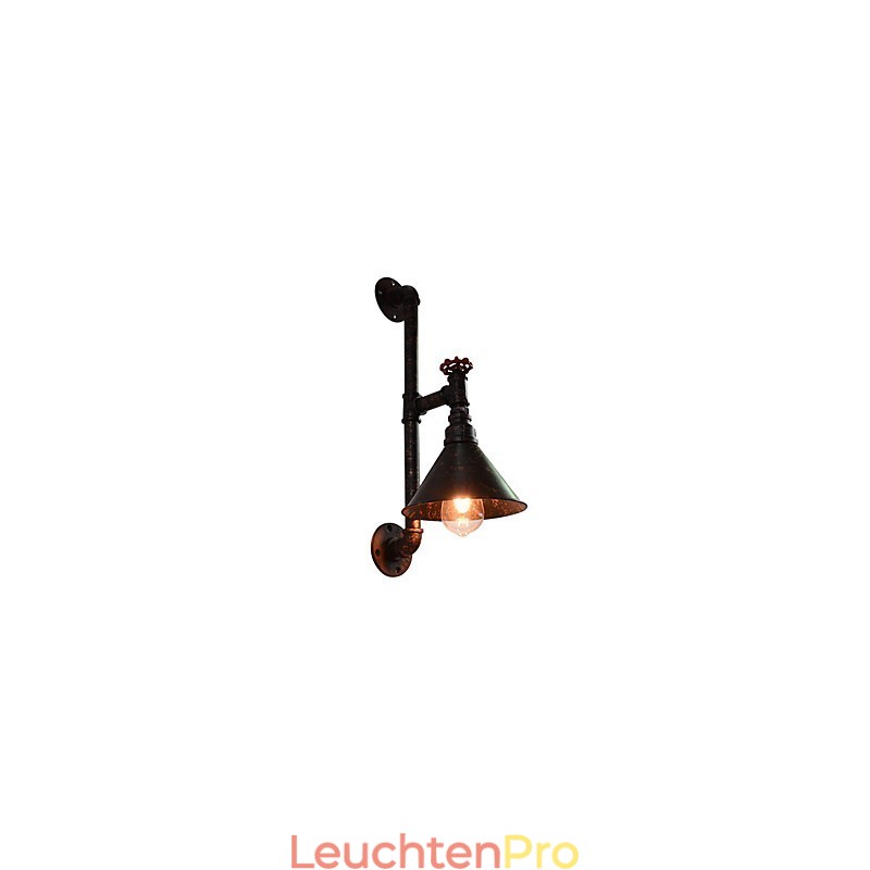 Wandleuchte Wandleuchter Wand Eisen Wandlampe Retro Vintage Moderne Gehobene Bar West Restaurant Coffee Shop