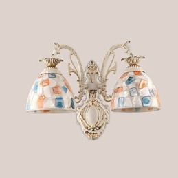 Rustikale Lodge-Malerei-Funktion für Downlight-Wandleuchten Wandleuchte