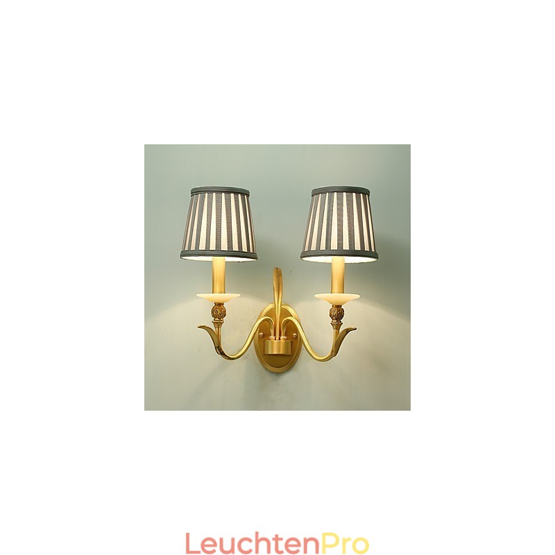 Einfaches Landhaus, traditionelles klassisches Messing-Feature für Wandleuchten im Mini-Stil, Uplight-Wandleuchter