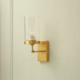 Traditionelles klassisches Landhaus-Messing-Feature für Uplight-Wandleuchten im Mini-Stil