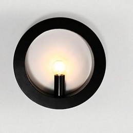 Neu Eisen Kunst Wand Lampe Großhandel Runde Wohnzimmer Sofa Hintergrund Wand