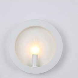 Neu Eisen Kunst Wand Lampe Großhandel Runde Wohnzimmer Sofa Hintergrund Wand
