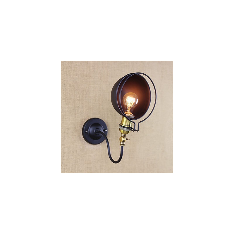 Einfache Country-Retro-Malerei-Funktion für Mini-Stil Augenschutz Downlight Wandleuchten