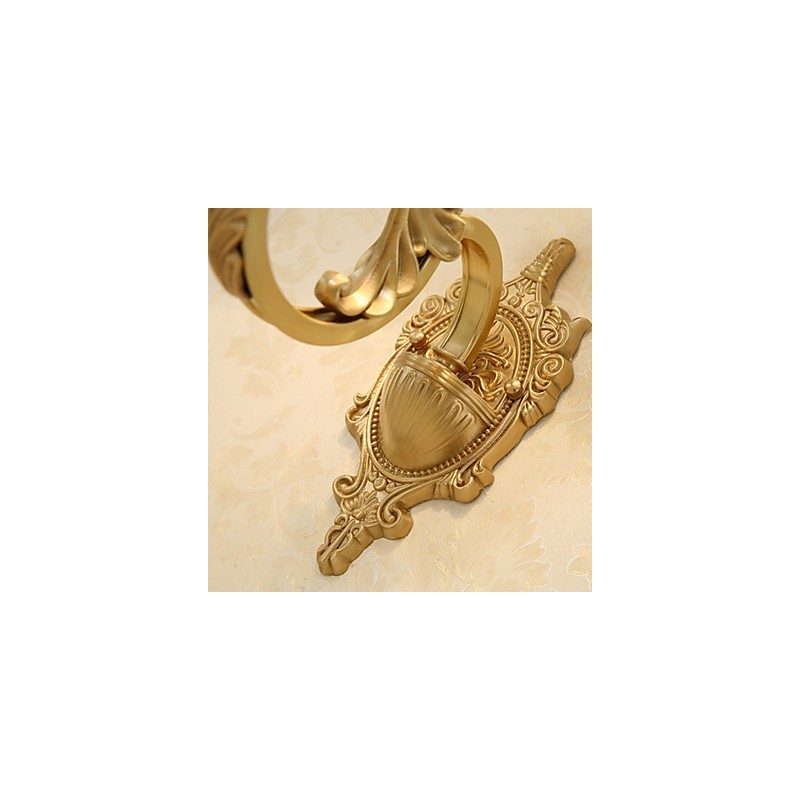 Einfaches Landhaus, traditionelles klassisches Messing-Feature für Wandleuchten im Mini-Stil, Uplight-Wandleuchter