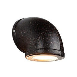 Wandleuchte Wandleuchten Wand Eisen Wandlampe dumm schwarz Lichtschwert Lampe an der Wand