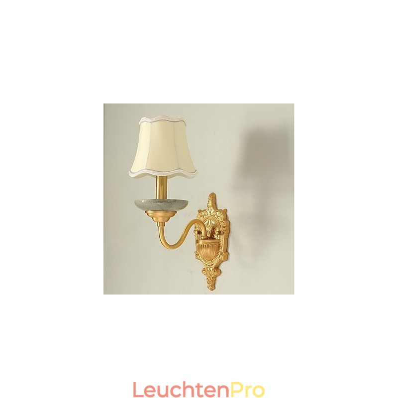 Einfaches Landhaus, traditionelles klassisches Messing-Feature für Wandleuchten im Mini-Stil, Uplight-Wandleuchter