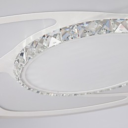 Moderne zeitgenössische Unterputzmontage aus Metall