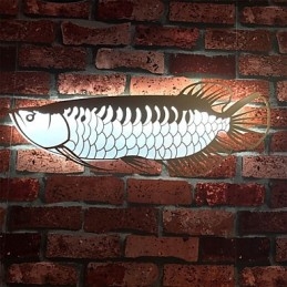 Moderne Wandleuchten Fischform Einfachheit Stil Acryl Beleuchtung Wohnzimmer Flur Schlafzimmer Hotelzimmer Dekoration Beleuchtung