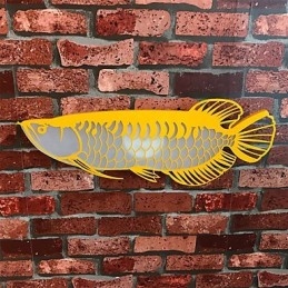 Moderne Wandleuchten Fischform Einfachheit Stil Acryl Beleuchtung Wohnzimmer Flur Schlafzimmer Hotelzimmer Dekoration Beleuchtung