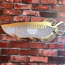 Moderne Wandleuchten Fischform Einfachheit Stil Acryl Beleuchtung Wohnzimmer Flur Schlafzimmer Hotelzimmer Dekoration Beleuchtung