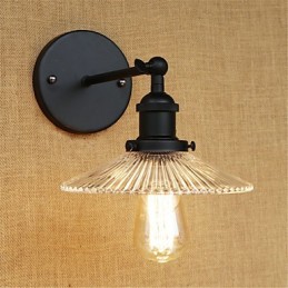 Country-Retro-Malerei-Funktion für Mini-Stil Augenschutz Umgebungslicht Wandleuchten