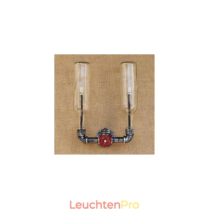 Retro Industrielle Windschalter Wasserflasche Wandlampe Wandleuchte