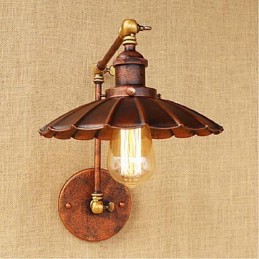 Lange arm Halb rost Retro Kreative Nostalgische Versenkbare Klapp Wandleuchten Wand Licht