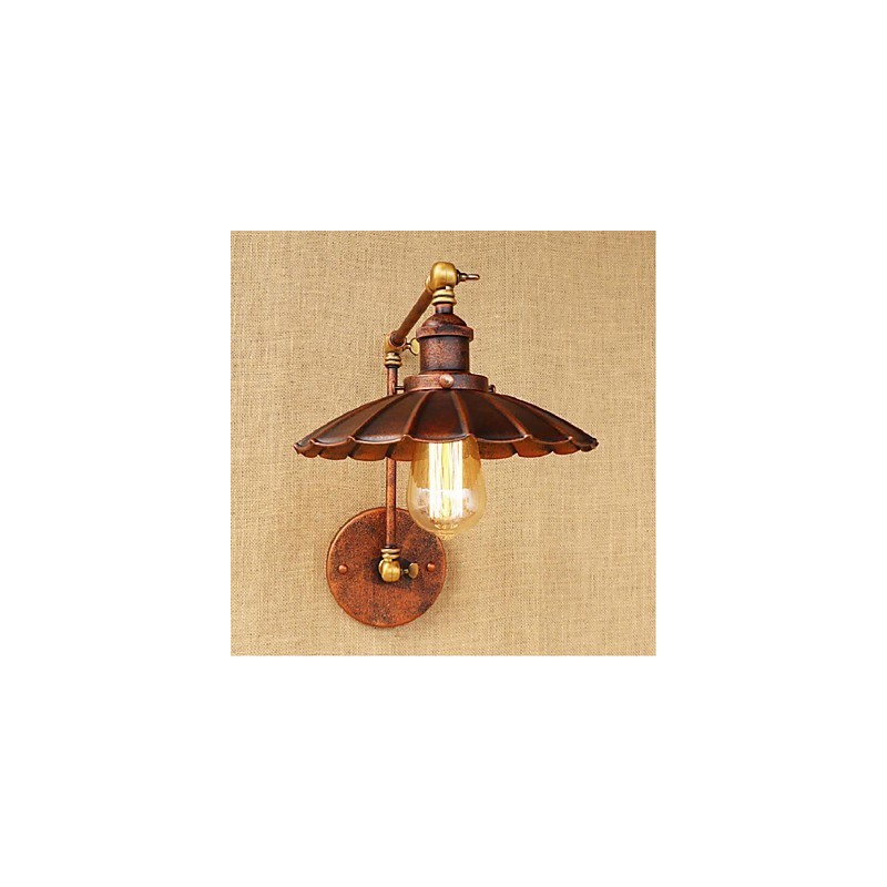 Lange arm Halb rost Retro Kreative Nostalgische Versenkbare Klapp Wandleuchten Wand Licht