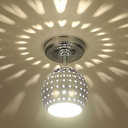 Moderne zeitgenössische Mini-Stil galvanisierte Metall Unterputz
