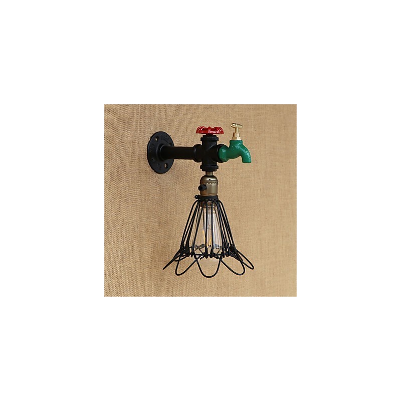 Country Retro Painting Feature für Mini Style Ambient Light Wandleuchten Wandleuchte
