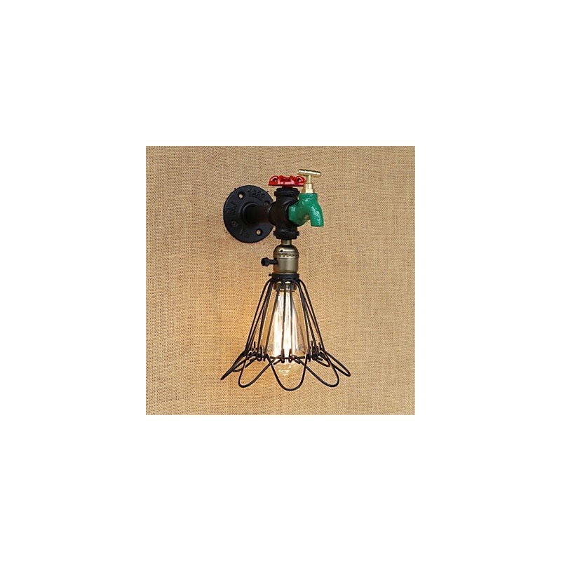 Country Retro Painting Feature für Mini Style Ambient Light Wandleuchten Wandleuchte