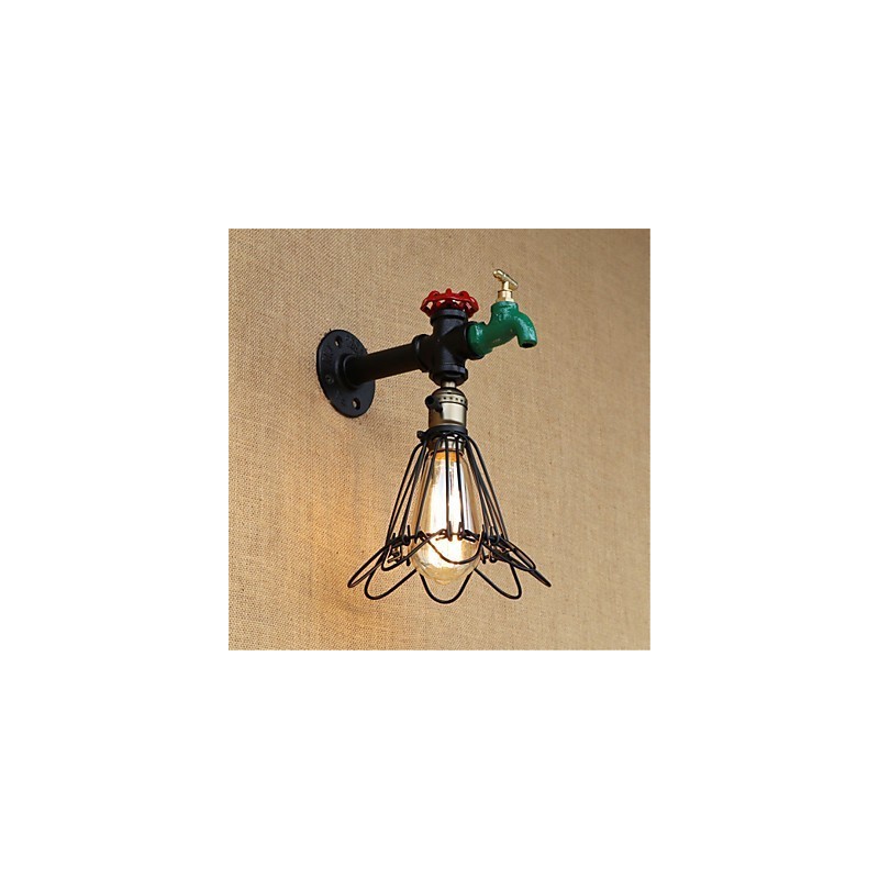 Country Retro Painting Feature für Mini Style Ambient Light Wandleuchten Wandleuchte