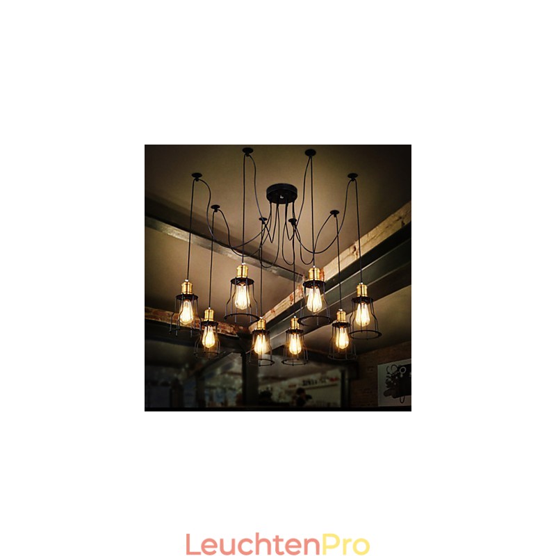 Country Designers Malerei Metall Kronleuchter