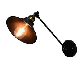 Buzz Wand Eisen Wandlampe Dumme schwarze Lichtschwertlampe an der Wand