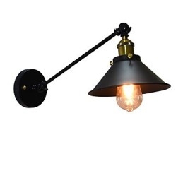 Buzz Wand Eisen Wandlampe Dumme schwarze Lichtschwertlampe an der Wand