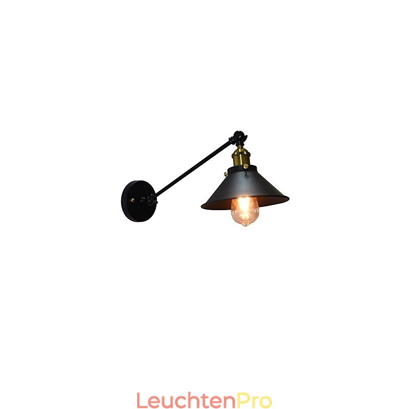 Buzz Wand Eisen Wandlampe Dumme schwarze Lichtschwertlampe an der Wand