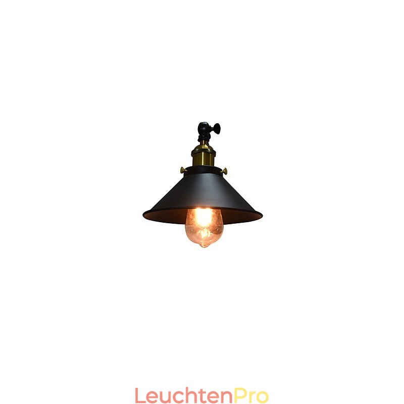 Buzz Wand Eisen Wandlampe Dumme schwarze Lichtschwertlampe an der Wand